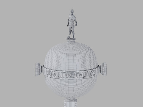 Copa Libertadores 3D Model