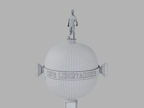 Copa Libertadores Modelo 3D