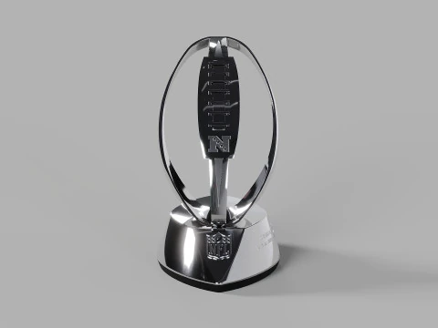 George S Halas NFC Conference Trophy 3D Model