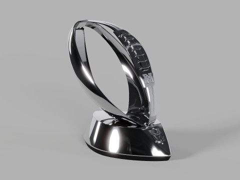 George S Halas NFC Conference Trophy Modelo 3D