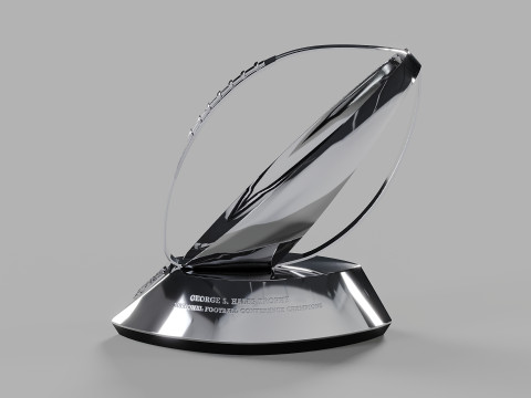 George S Halas NFC Conference Trophy Modelo 3D