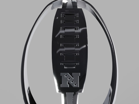 George S Halas NFC Conference Trophy Modelo 3D
