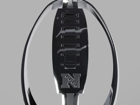 George S Halas NFC Conference Trophy 3D Model