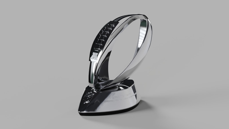 Lamar Hunt AFC Conference Trophy Model 3D .c4d .max .obj .3ds .fbx .stl .blend