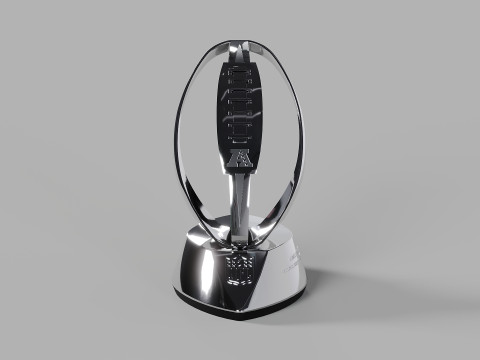 Lamar Hunt AFC Conference Trophy Model 3D
