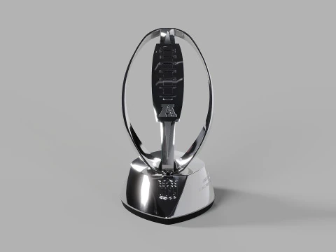 Lamar Hunt AFC Conference Trophy 3D Model