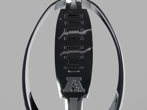 Lamar Hunt AFC Conference Trophy Model 3D
