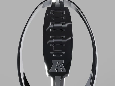 Lamar Hunt AFC Conference Trophy 3D Model