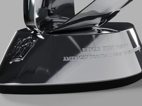 Lamar Hunt AFC Conference Trophy 3D Model