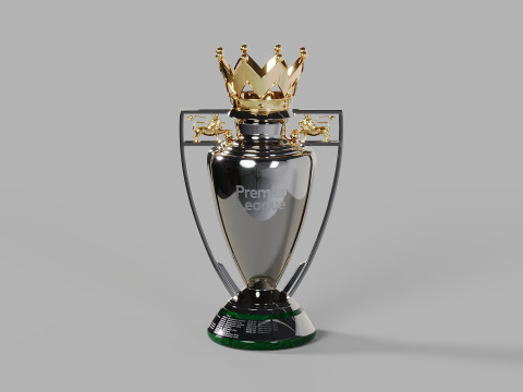 English Premier League Trophy 3D 模型