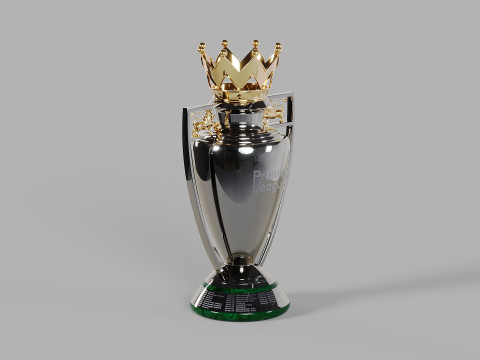 English Premier League Trophy 3D Model