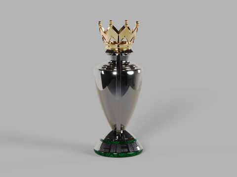 English Premier League Trophy 3D Model