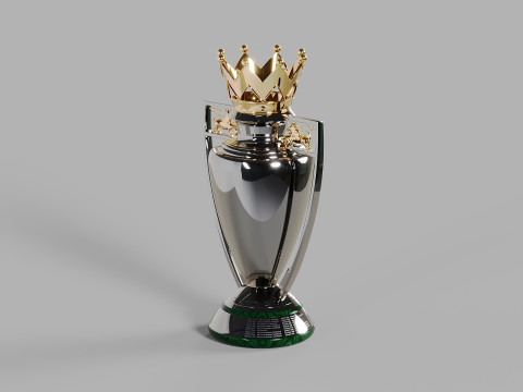 English Premier League Trophy 3D Model