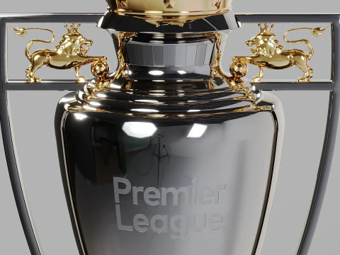 English Premier League Trophy 3D Model