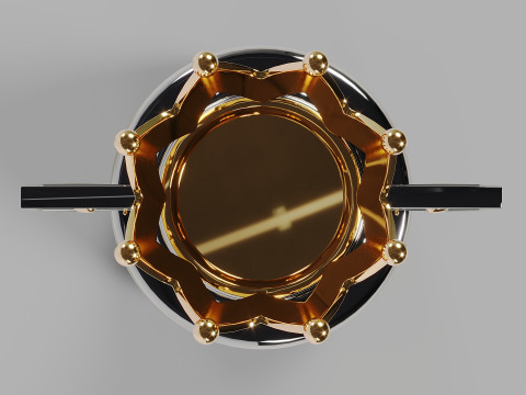 English Premier League Trophy 3D Model