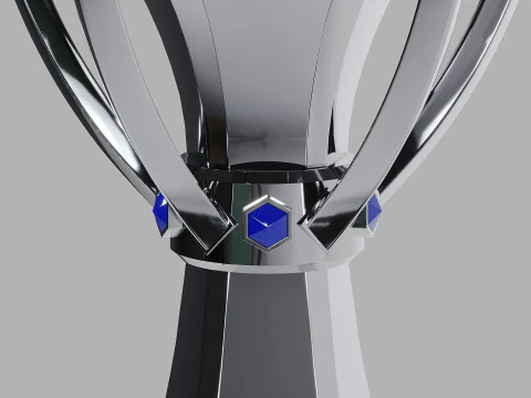 League of Legends D&uuml;nya Şampiyonası Kupası Sihirdarlar Kupası 3D Model