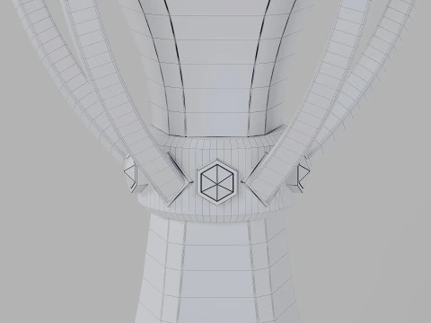 League of Legends D&uuml;nya Şampiyonası Kupası Sihirdarlar Kupası 3D Model