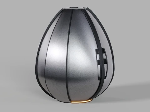 Meditation Pod 3D Model