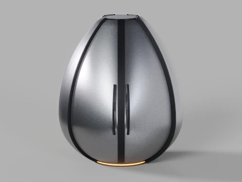 Meditation Pod 3D Model