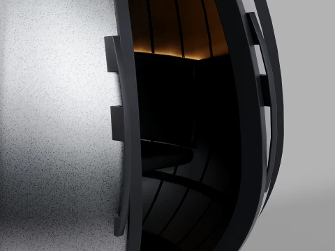 Meditation Pod 3D Model