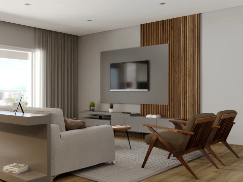 Living Room 3D Model