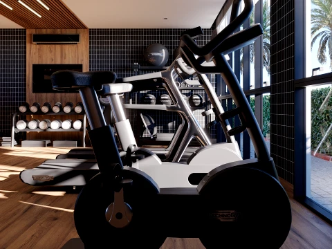 Gym Room 3D Model