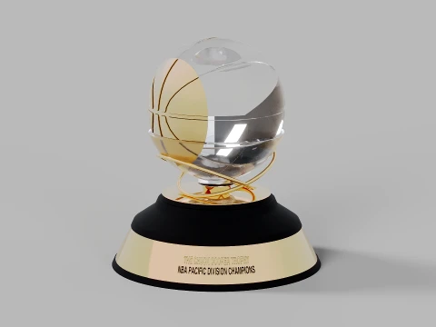 NBA Pacific Division The Chuck Cooper Trophy 3Dモデル