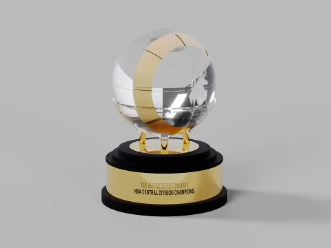 NBA Central Division The Wayne Embry Trophy 3Dモデル