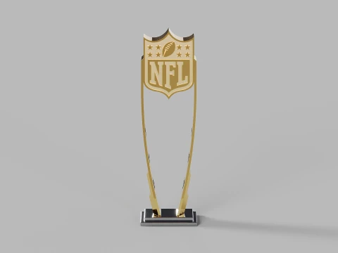 NFL MVP Trophy Model 3D