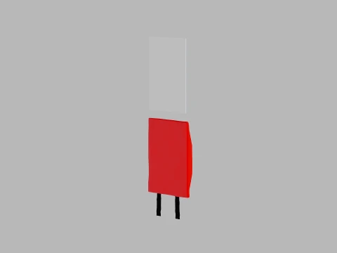 Fire Blanket 3D Model