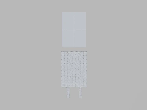 Fire Blanket 3D Model