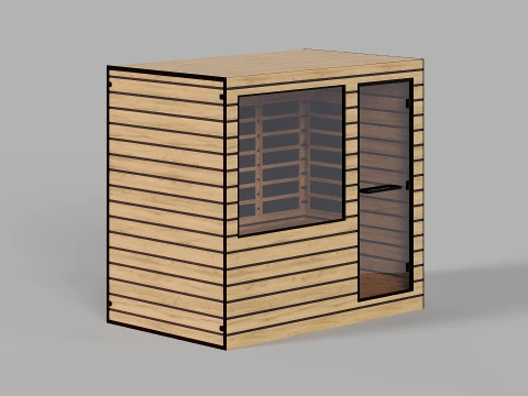 Infrared Sauna 3Dモデル