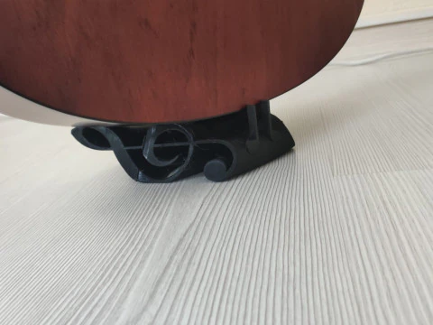 Guitar Holder Sol Nota 3D Print Model