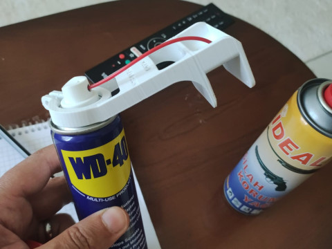 Motorcycle chain lubrication cleaning apparatus Modello di stampa 3D