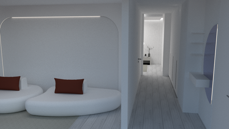 Design project for a three-room apartment from Kazakhstan Modello 3D .c4d .max .obj .3ds .fbx .stl .blend 
