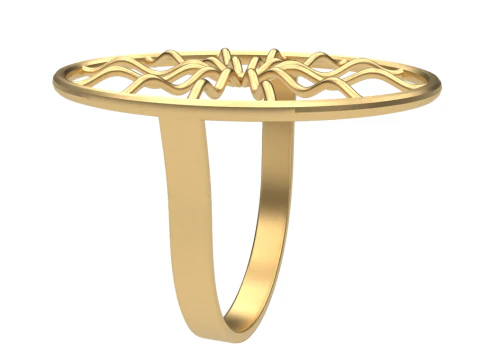 Sun Ring 3D Print Model