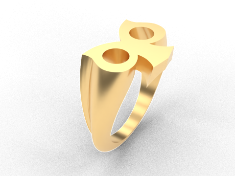 Owl Ring - Printable STL 3D प्रिंट मॉडल