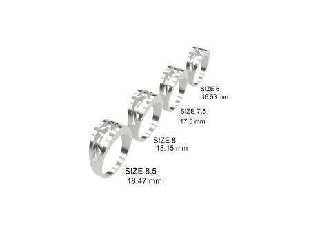RING 001 - Printable Model 3D Print Model