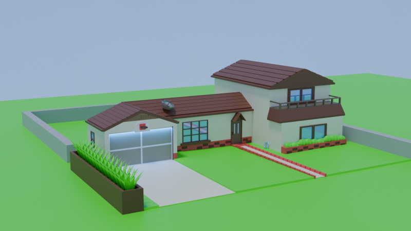 Rick and Morty house Modelo 3D .c4d .max .obj .3ds .fbx .stl .blend 