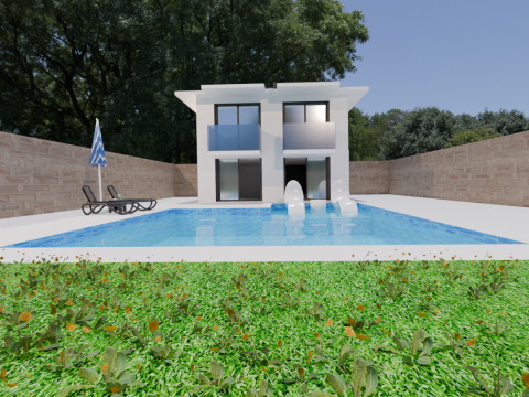 VILLA DACHA 3D 模型