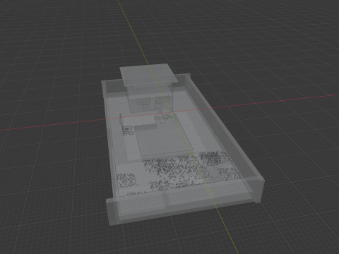 VILLA DACHA 3D 模型