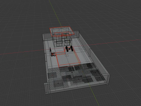 VILLA DACHA 3D Model