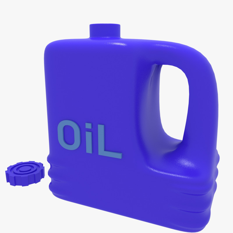 CanisterOiL 3D 模型 .c4d .max .obj .3ds .fbx .stl .blend 