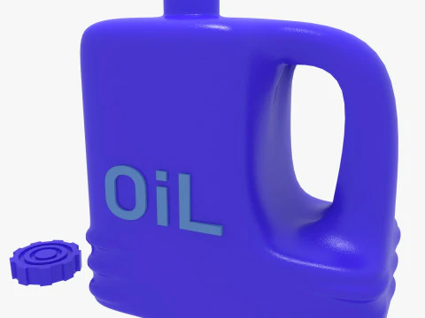 KanisterOlej Model 3D