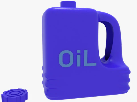 CanisterOiL 3D Model