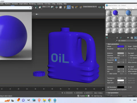 CanisterOiL 3D Model