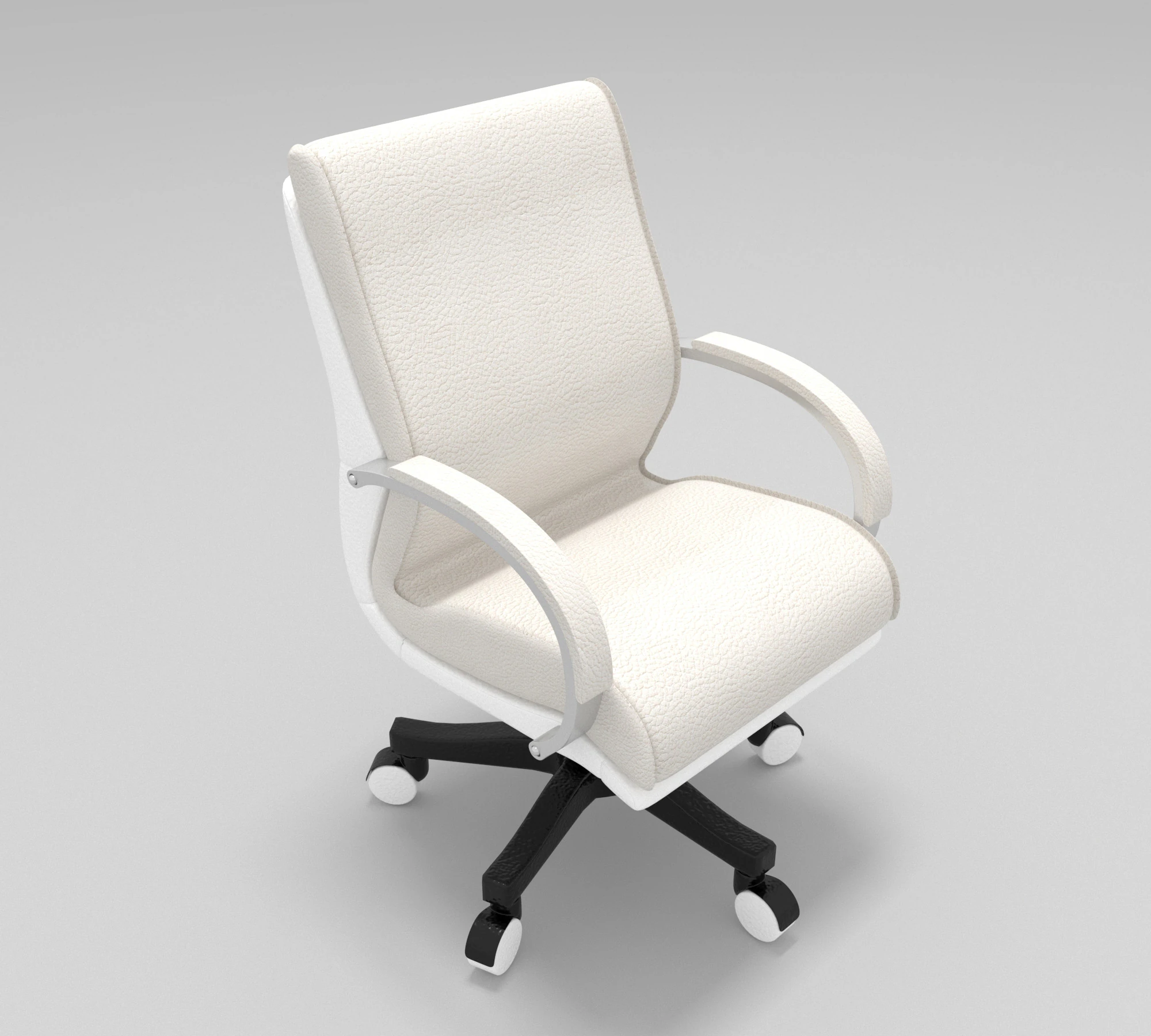 Krzesło biurowe Model 3D .c4d .max .obj .3ds .fbx .stl .blend 