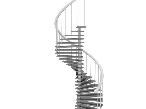 Scala a chiocciola Modello 3D