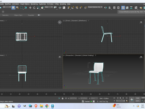 Chair Model 3D