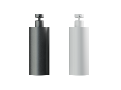 LUXE MATTE BLACK WALL MOUNTED SOAP DISPENSER 3D Model